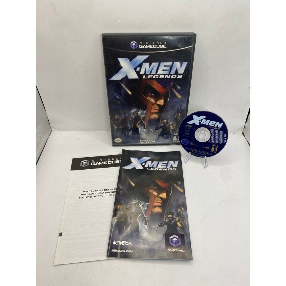 X-Men Legends (Nintendo GameCube, 2004) Tested And Working W/ Manual